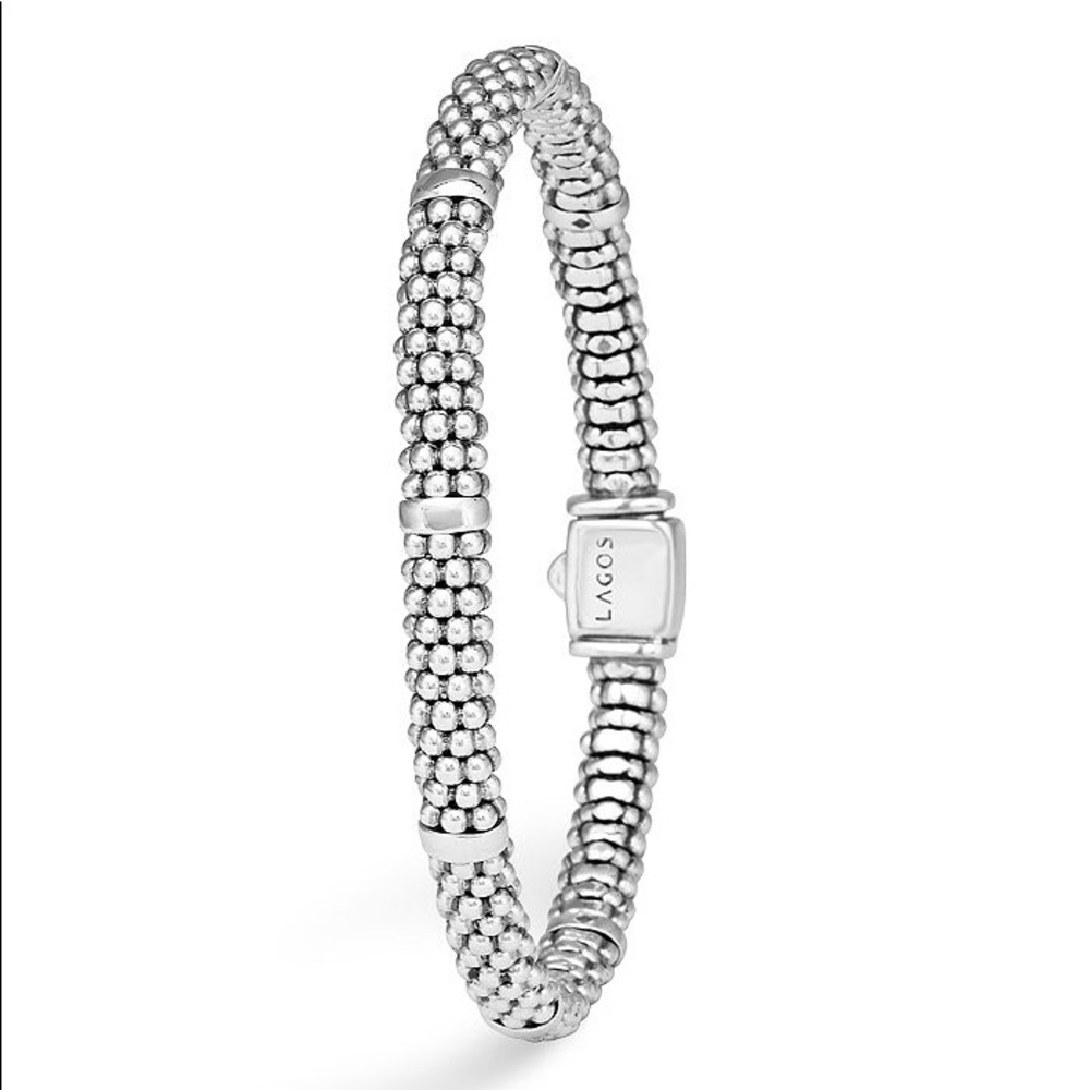 Lagos signature caviar bracelet